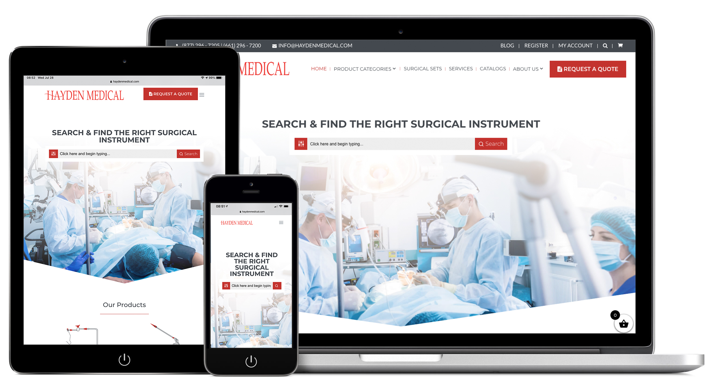 Hayden Medical Website - Backhouse Media